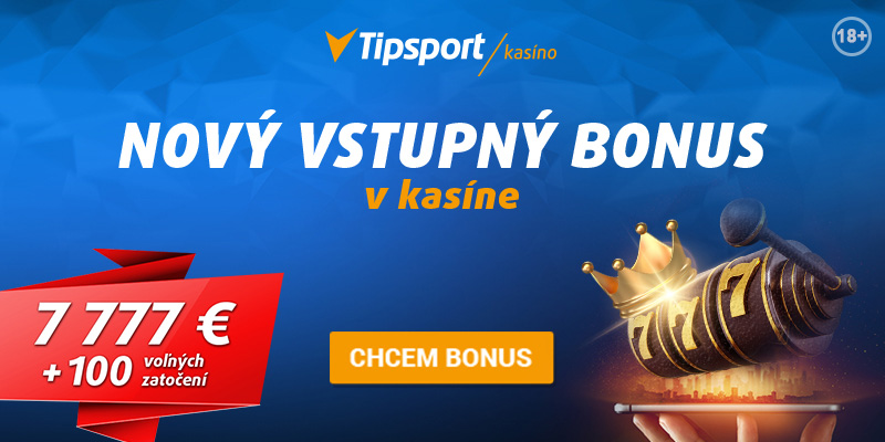 Nový Tipsport casino bonus