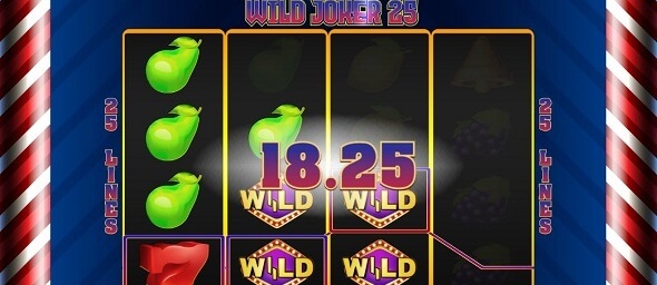 Wild Joker 25 - WILD výhra