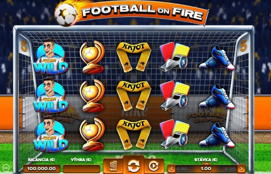 Footbal on Fire