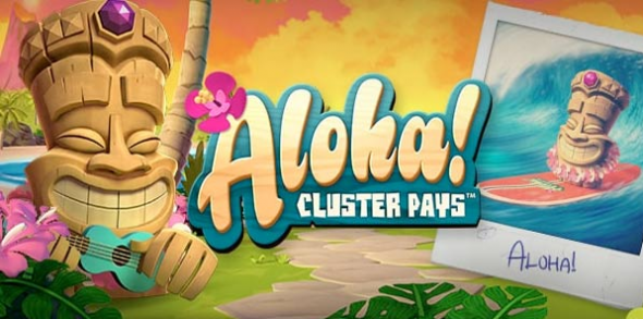 Aloha! Cluster Pays je shlukovým automatem s obřím jackpotem