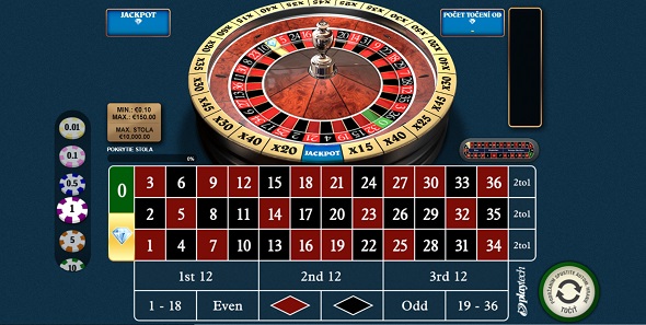 Diamond Bet Roulette vo Fortuna Casine