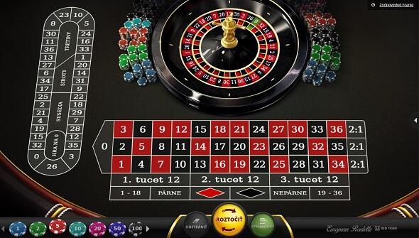 European Roulette vo Svet hier Niké