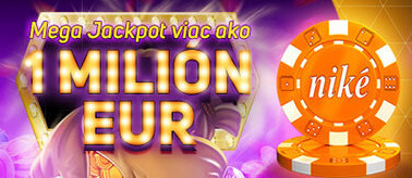 Niké Mega Jackpot vias ako 1 000 000 EUR