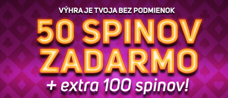 Niké bonus 50 + 100 free spinov bez vkladu zadarmo