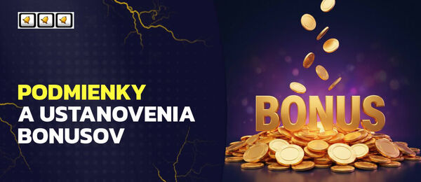 Podmienky a ustanovenia bonusov prevádzkovateľov hazardu