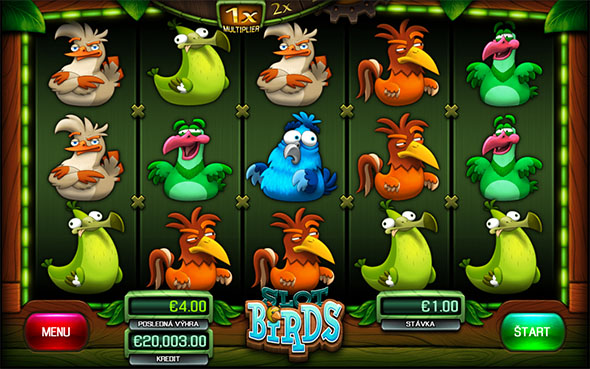 Automat Slot Birds od Apollo Games