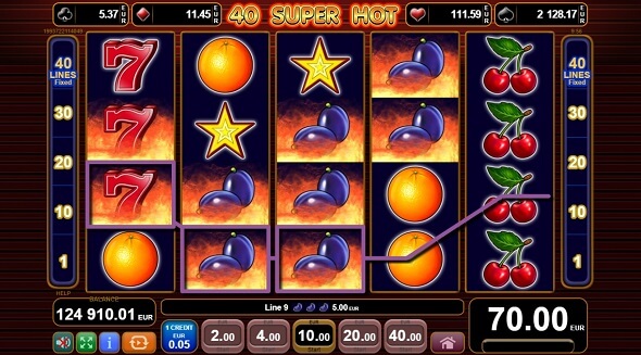 40 Super Hot v Synot Tip Casino