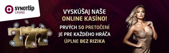 Aktuálne promo akcie v Synot Tip kasíne