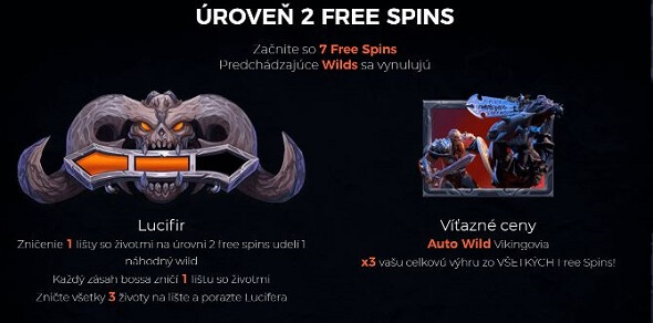 Vikings Go To Hell - Úroveň 2 free spins