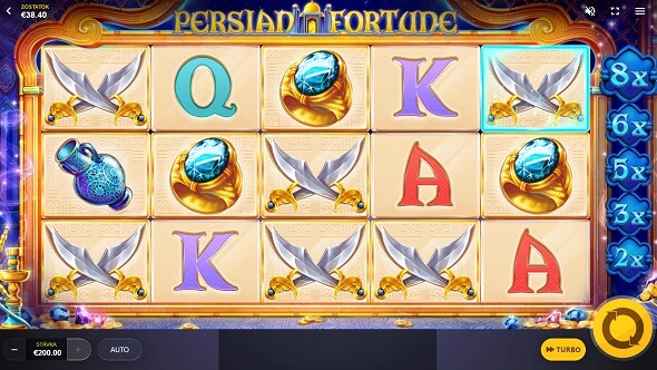 Persian Fortune vo Svete hier Niké