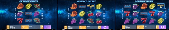 Space Fruits automaty v SYNOT TIP kasíne