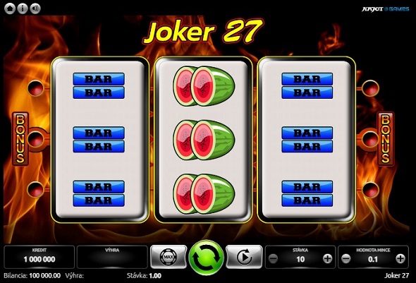Joker 27 v Tipsport kasíno