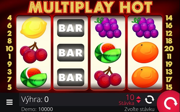 Online automat Multiplay Hot od E-Gaming