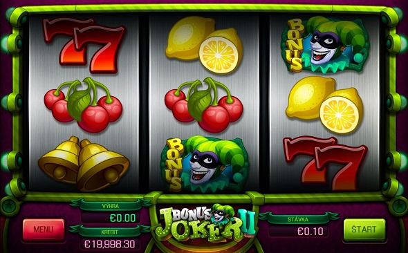Online automat Bonus Joker II