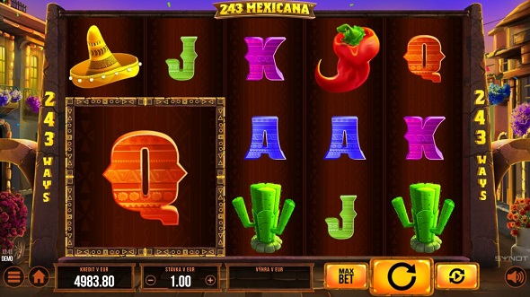 Online automat 243 Mexicana - funkcia The Big Symbol