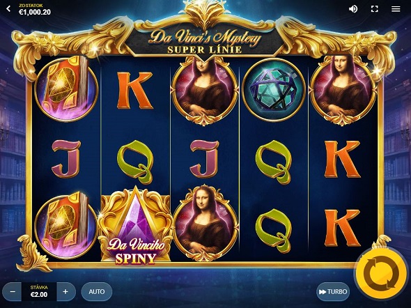 Online automat Da Vinci's Mystery od Red Tiger Gaming