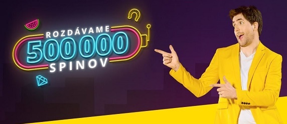 Online kasíno Fortuna rozdáva 500 000 free spinov!