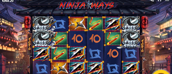 Online automat Ninja Ways od Red Tiger Gaming
