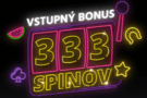 333 free spinov za registráciu do Fortuna kasína