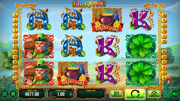 Online automat Lucky Pot od Synot Games