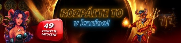 Ohnivý týždeň v Tipsport kasíne