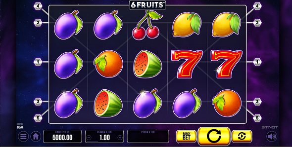 Automat 6 Fruits od Synot Games