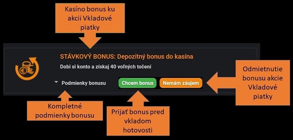 Niké bonus ku vkladu