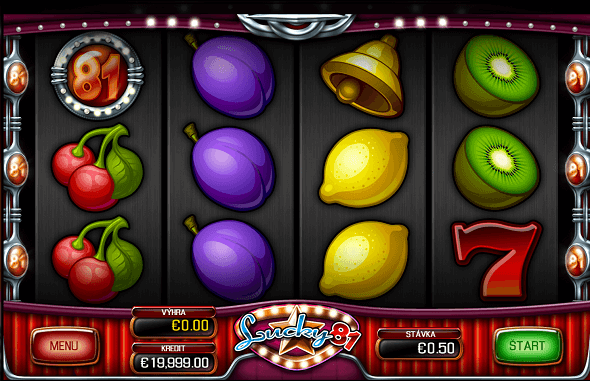 Výherný automat Lucky 81