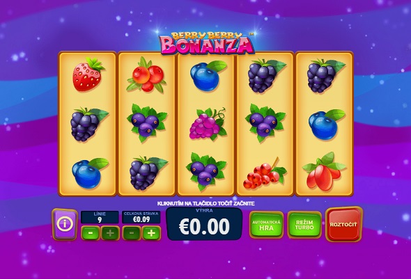 Hrací automat Berry Berry Bonanza v Doxxbet kasíne