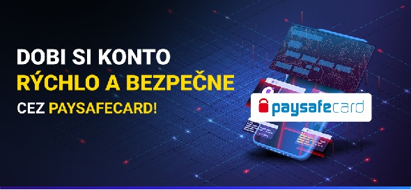 Paysafecard v online casine Fortuna SK