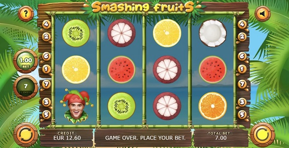 Smashing Fruits online automat v Synottip kasíne