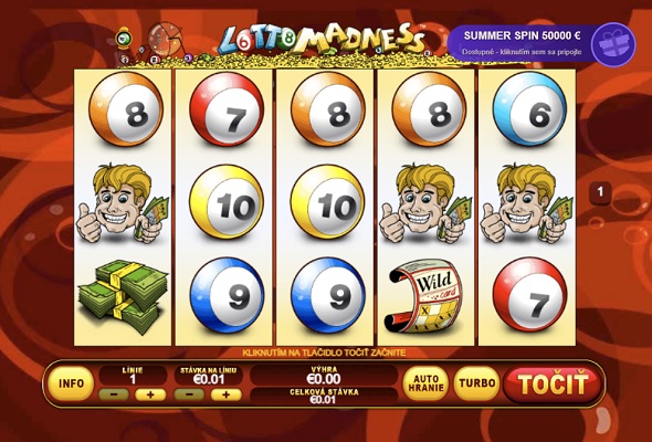 Lotto Madness v Doxxbet kasíne