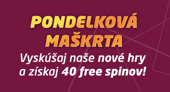 Pondelková maškrta na SYNOT TIP kasíne