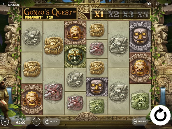 Gonzo's Quest Megaways v Niké Svet hier