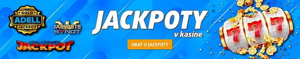 Jackpoty v online kasíne Tipsport SK
