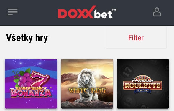 Doxxbet iOS apk Kasíno