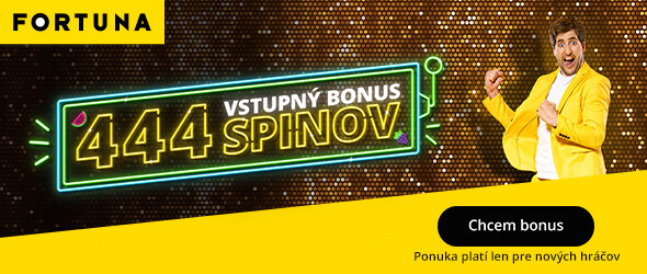Fortuna bonus 444 free spinov