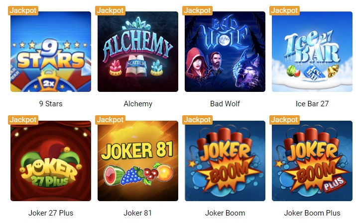 Tipsport automaty s jackpotom