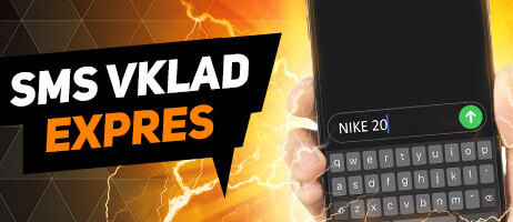 Niké online casino SMS vklad