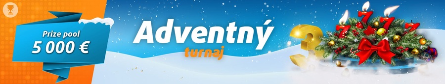 Adventný turnaj v Tipsport SK casino