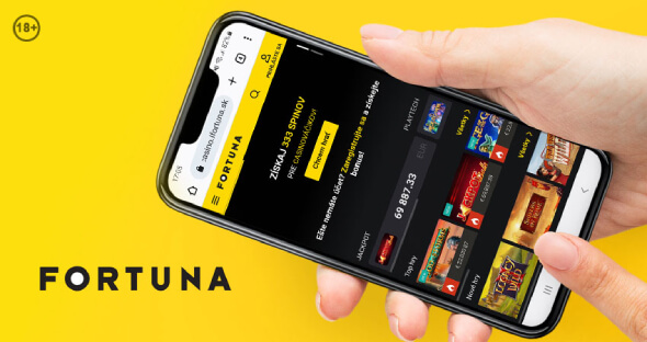 Fortuna SK casino mobil