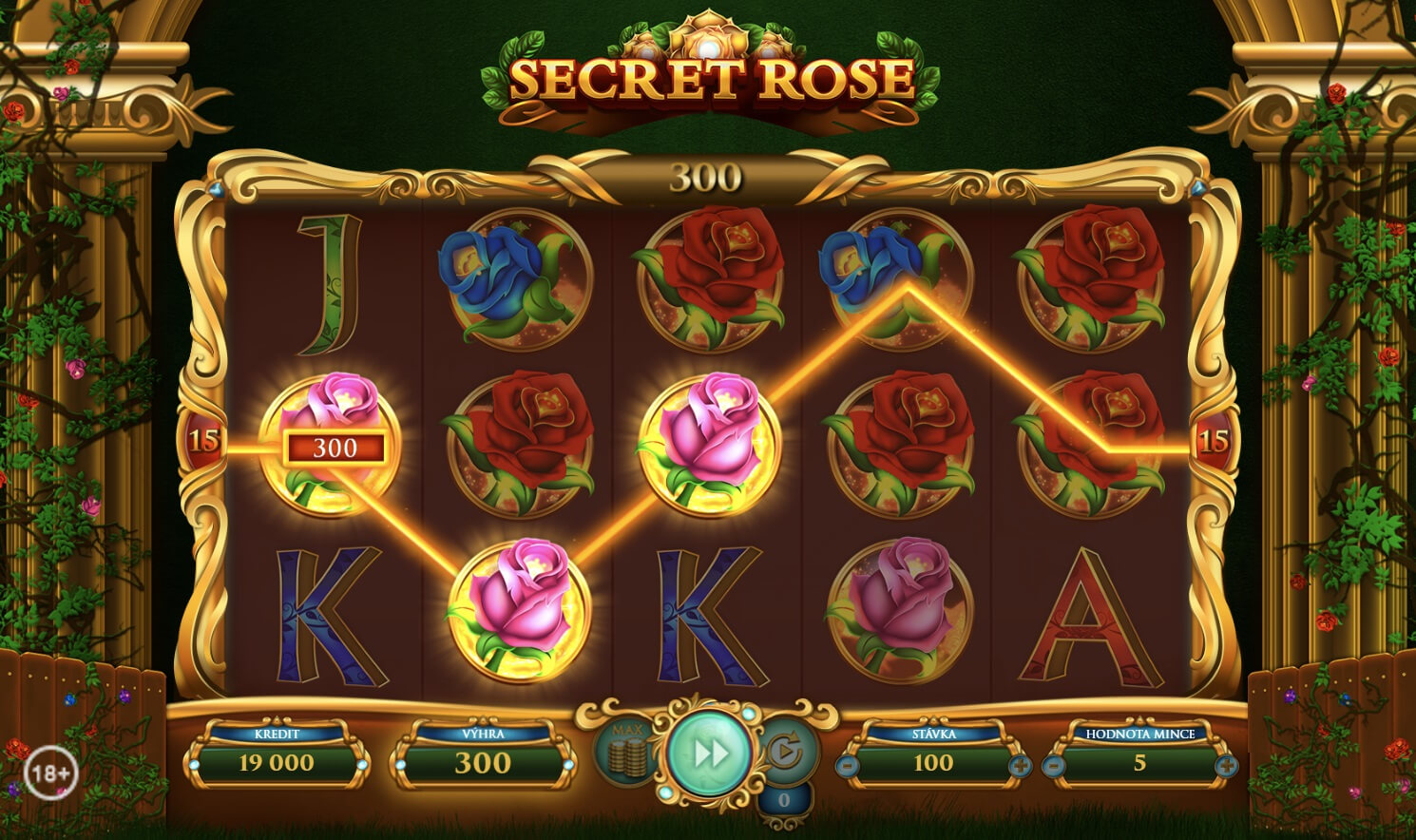 Secret Rose v Betor casino