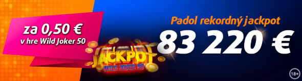 Tipsport online casino Royal Jackpot rekordná výhra