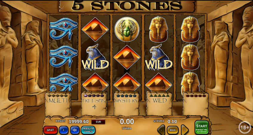 Fortuna online casino automat 5 Stones