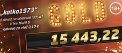 Synottip Gold Jackpot viac ako 15 000 €