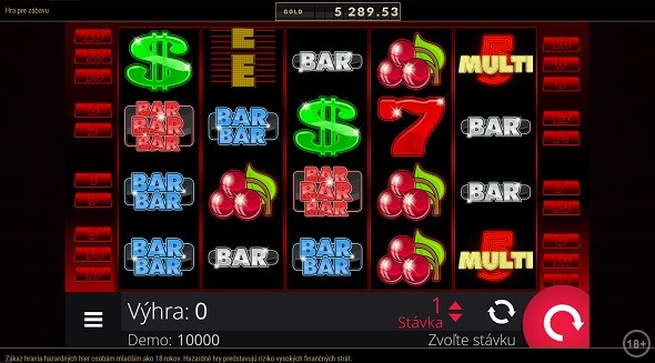 Hrací automat Multi 5 od E-gaming