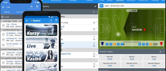 Tipsport mobilná aplikácia