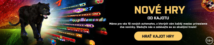 Kajotwin online casino - nové Kajot Games automaty