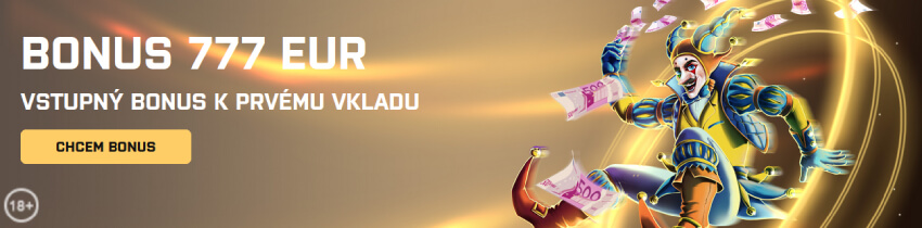 Kajotwin SK online casino vstupný bonus 777 €
