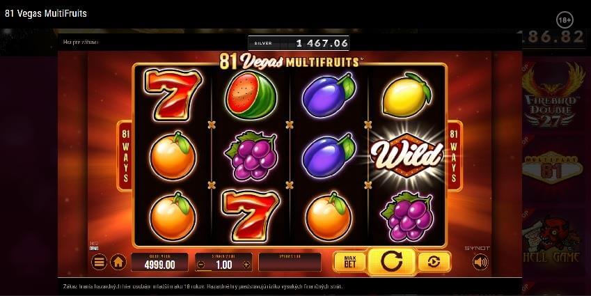 81 Vegas MultiFruits slot